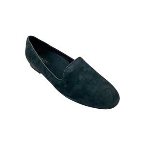 Vionic Women's Willa II Suede Slip On Loafer Scarab forest Green like new Size 9